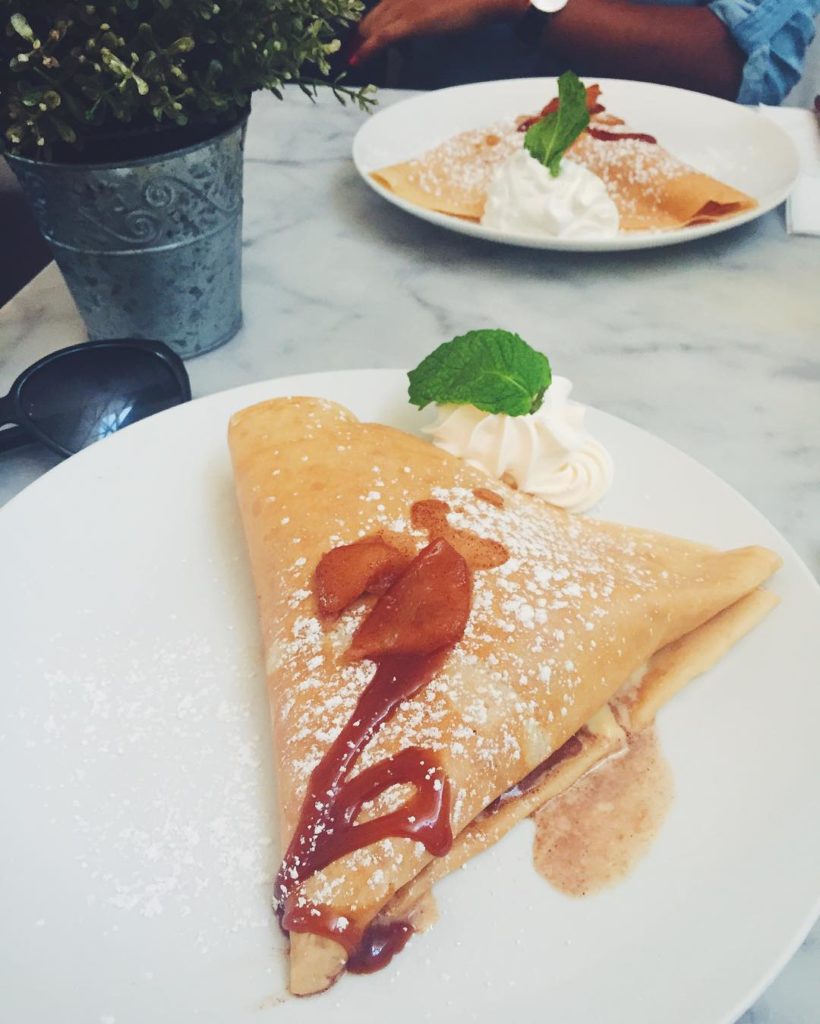 I never knew that I needed Apple Cinnamon Creme Brulèe crepes in my life before this 