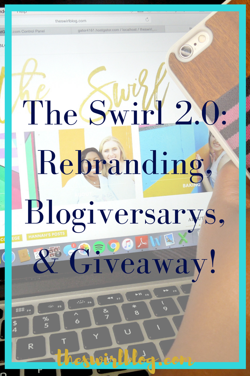 Rebranding,Blogiversarys,Giveaways
