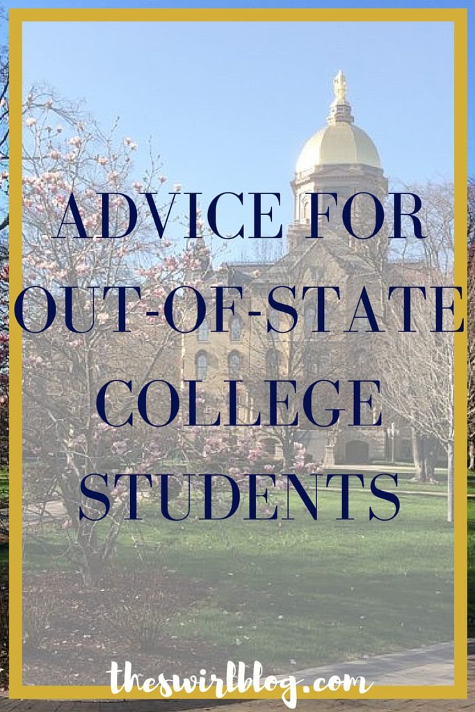 Advice for Out-of-State College Students