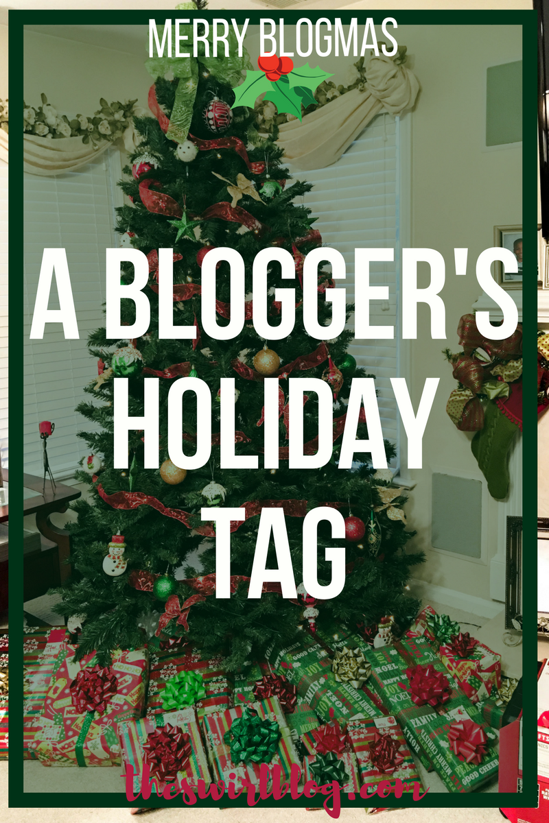 blogger holiday tag
