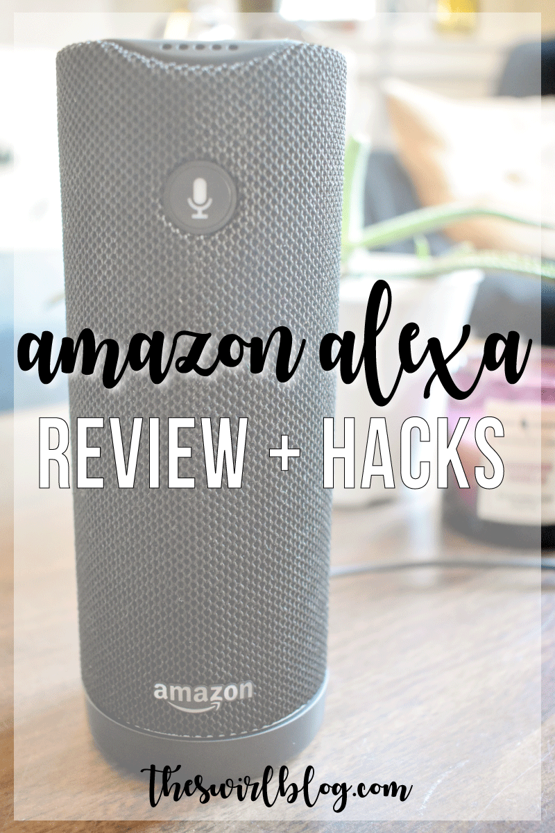 Hey y'all! This week's post is going to be a quick review of my Amazon Alexa and how I use it in my college dorm room, along with my two favorite Amazon Alexa hacks! 