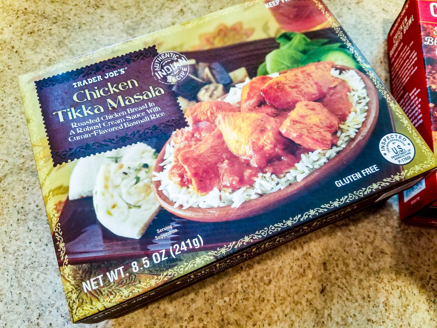 I went to Trader Joe's on a whim last week and picked up some great frozen meals, healthy(ish!) snacks, and some new wine to try!